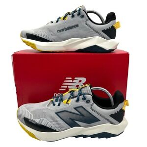 New Balance DynaSoft Nitrel v6 Shoes Men 10.5 4E Grey Wide Trail Running Sneaker
